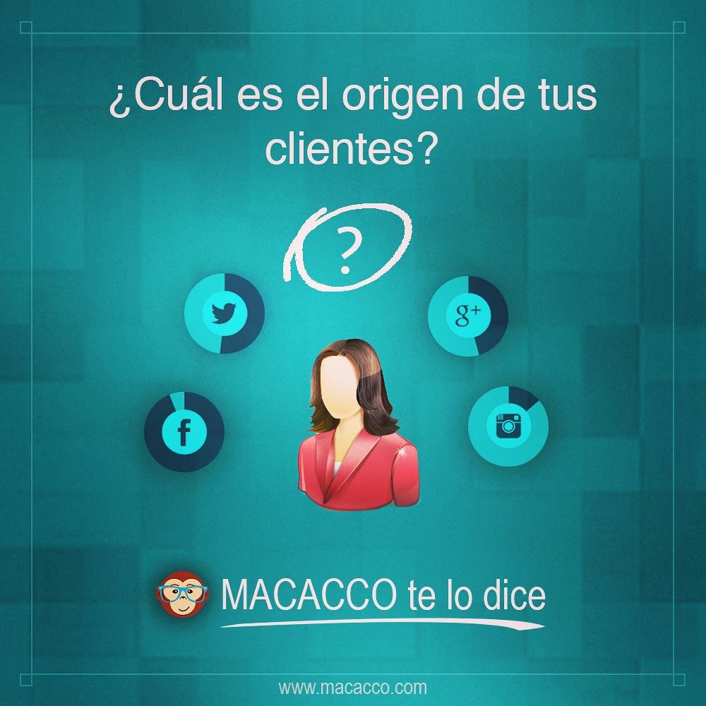 MACACCOdice's tweet photo. Tienes muchos clientes, ¿sabes cuál es el origen de ellos? http://t.co/7B6YwCQN9l te lo dice. #pymes #Emprendimiento http://t.co/CFus1sHZt6