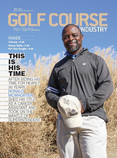 GCImagazine's tweet photo. #GCI2014: After a long wait, Ronald McWhorter landed a head superintendent job @reynoldsgolf. http://t.co/R1ndUK5XeR http://t.co/4CtiErBD8v