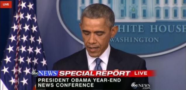 EspinalLab's tweet image. Obama: Sony Made a Mistake Pulling The… dlvr.it/7srCWL #barackobama #sonyhack #sonyleak #northkorea