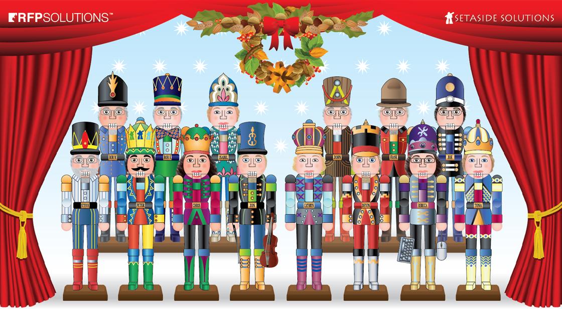 RFP_Solutions's tweet image. Our Team of #RFPNutcrackers has assembled to help count down to the Holidays (only 6 days!) lnkd.in/dSY9-tC