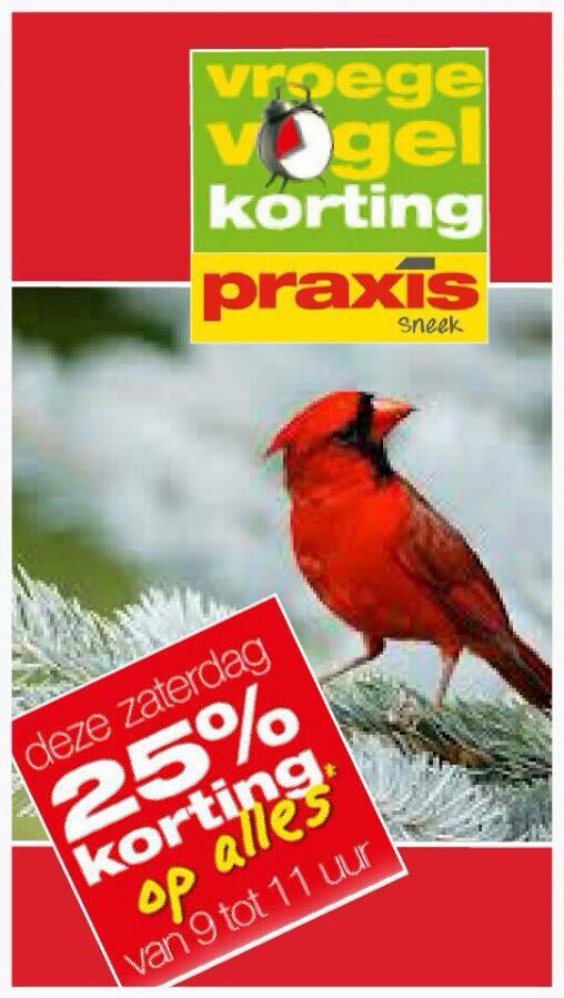 Wij kunnen niet meer wachten! U wel? Morgen 25% vroege vogel korting van 9-11 uur bij #Praxis #Sneek