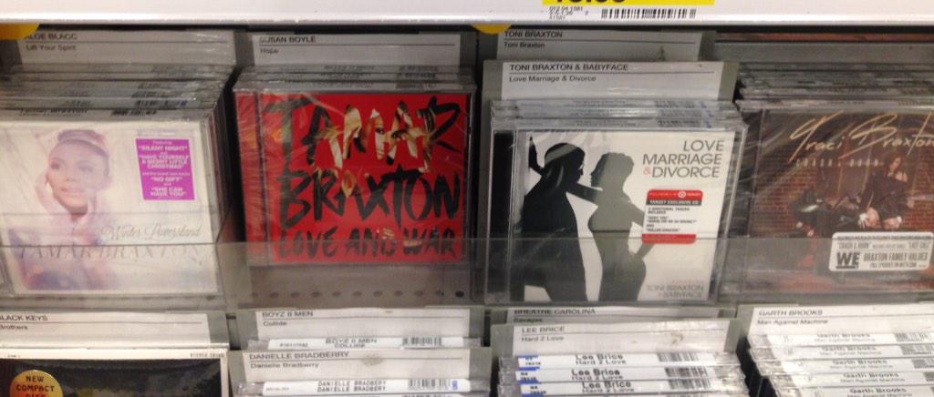 ofdg22's tweet image. When you walk into Target &amp;amp; see Fam's music !!! 👏👏#braxtons @tonibraxton @TraciBraxton @TamarBraxtonHer @KennyEdmonds