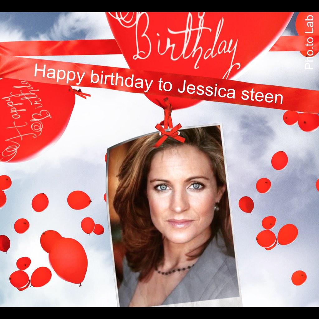Happy birthday to Jessica Steen I hope you have an amazing birthday 