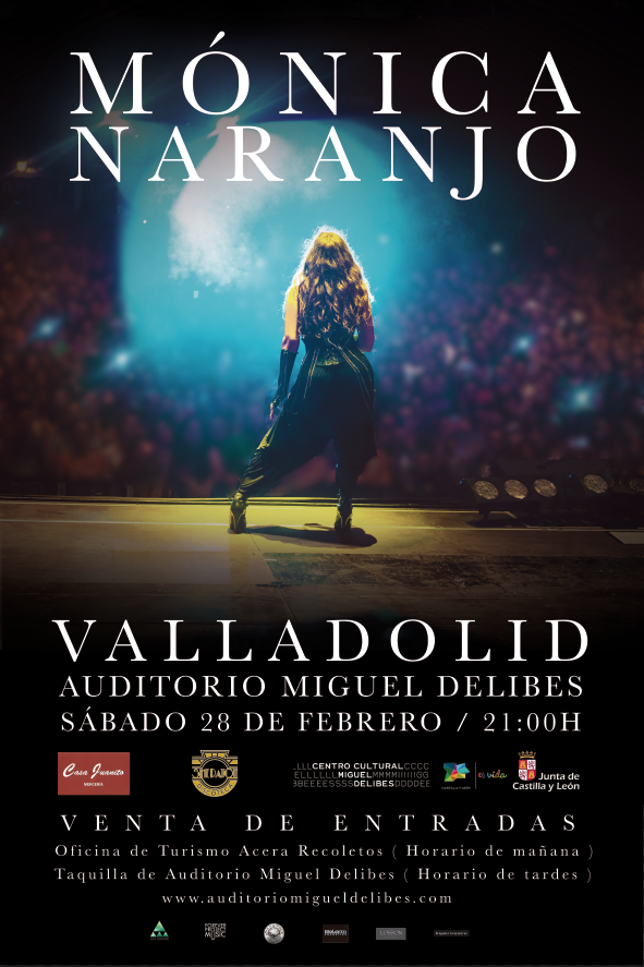 ProyectoAtila's tweet photo. Mónica Naranjo actuará el día 28 de Febrero en el Auditorio Miguel Delibes de Valladolid. http://t.co/rKHfjlldED http://t.co/quJ5XxHv3h
