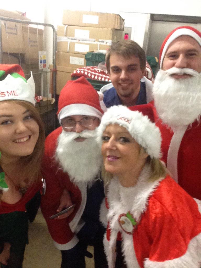 @TescoSkipton <a href="/MeganGraham123/">Megan Graham</a> #xmas #santa #fun@work