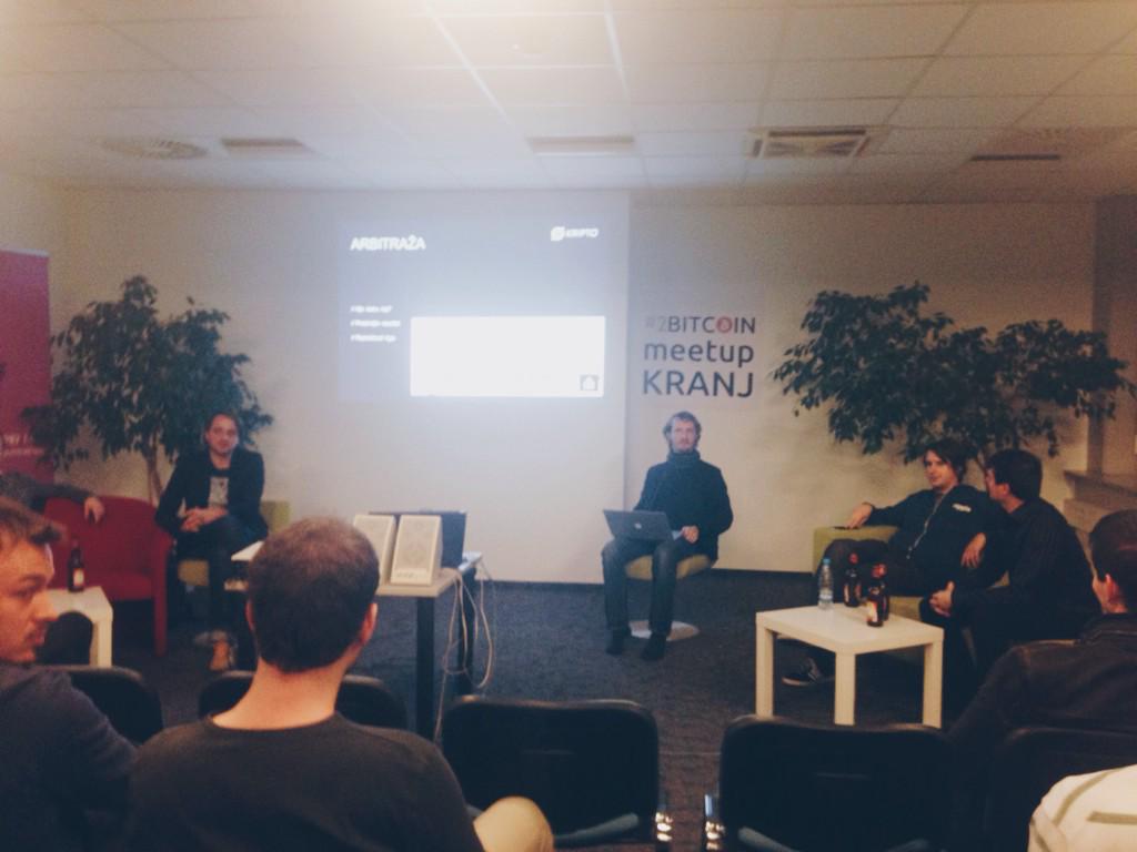 vijavajavn's tweet photo. At the #2BitcoinMeetupKranj! Great event & hub for #bitcoin #startups #Slovenia. Showcase of the new #bitnik video. http://t.co/cwOPG1YOmB