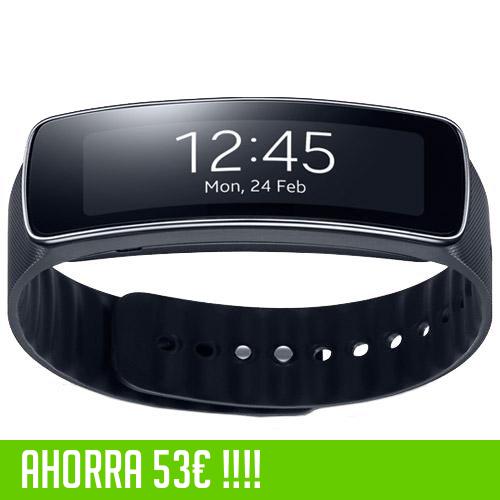 cholloexpress's tweet photo. SmartWatch Samsung Gear Fit por 96,01€ antes 149,90€, sólo quedan 2 http://t.co/b75Pf8yvyB http://t.co/iOuNhLAEB9
