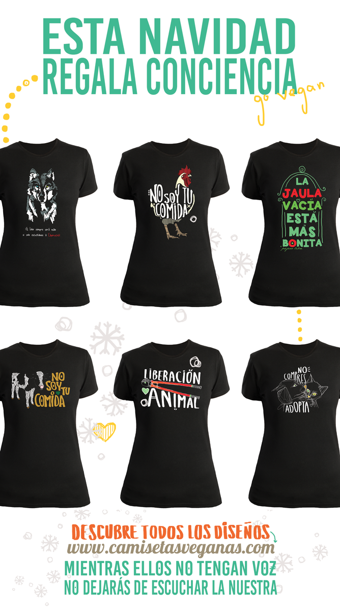 camisetas veganas