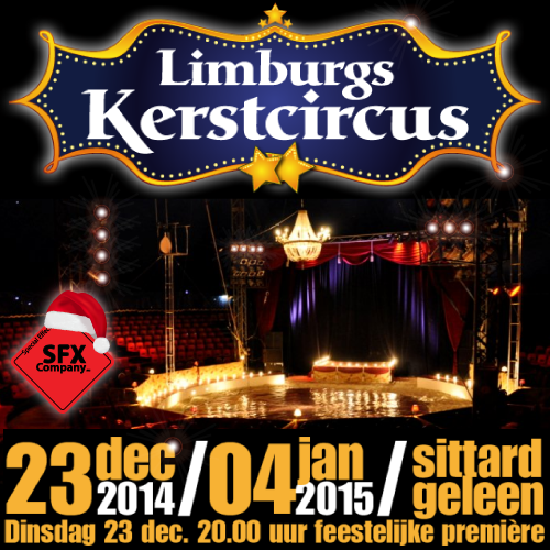 SFXcompany's tweet photo. Limburgs Kerstcircus kiest voor Stageflames van @magicfxbv 
#sfeer #Reflexion @SFXcompany @TVLimburg @sittardgeleen http://t.co/XyoX89iAis
