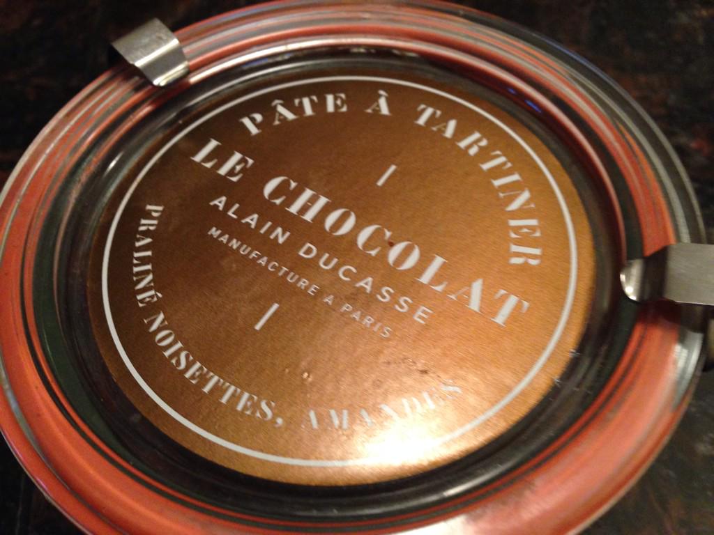davidkinch's tweet image. 8/13 of my fave #taste2014 is A. Ducasse Praline a Noisette on toasted @ManresaBread. 85% San sucre bar not bad also