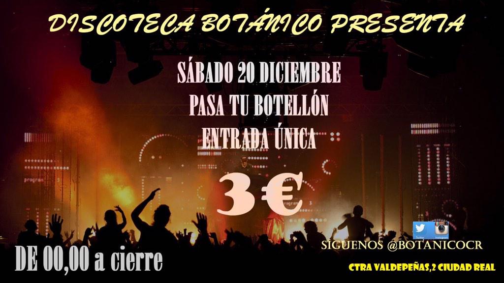 BOTANICOCR's tweet photo. Este sábado pasa tu botellón por 3€!!! http://t.co/7Ym49pL1HA