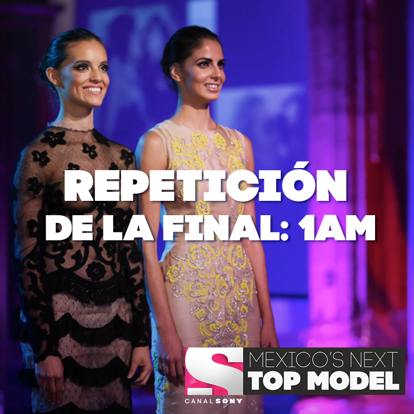 MxTopModel's tweet photo. Porque es viernes ¡Repetición de #MxNTMLaFinal esta noche a la 1am después de The Voice por @Canal_Sony! http://t.co/hwPEWWuiJr