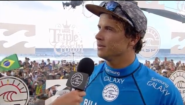 Freestyle3Sixty's tweet photo. You are looking at your newest Pipe Master and Triple Crown champion. Congratulations @julian_wilson! http://t.co/Jb6BD8d6MZ