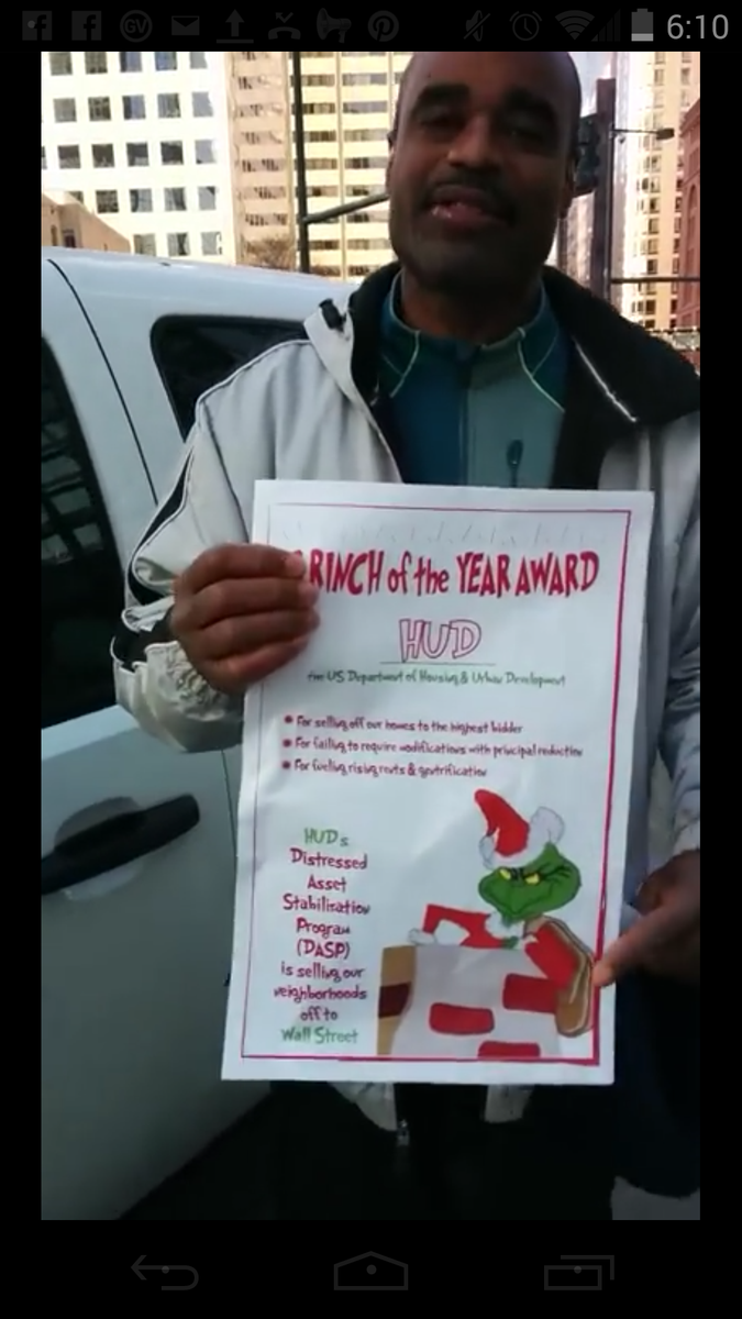 DENVER! #GRINCHoftheYEAR to <a href="/SecretaryCastro/">Julián Castro</a> <a href="/FHA_Commish/">Никитос ий</a> <a href="/HUDgov/">Department of Housing and Urban Development</a> 
by <a href="/CalOrganize/">🐝 ACCE 🐝</a> for selling homes to #WallStreet