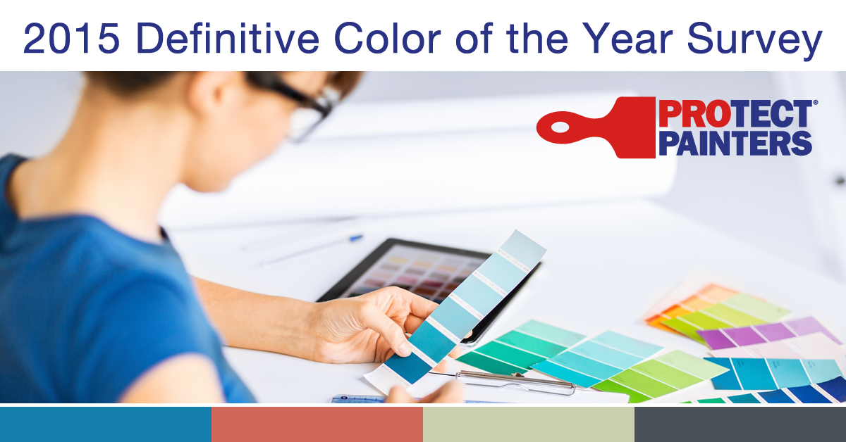 HomeAdvisor's tweet photo. ProTect Painters are giving away $100 to 5 lucky winners. Click http://t.co/4y35c2Kmvi  to decide THE color of 2015! http://t.co/GxkhkJjxfs