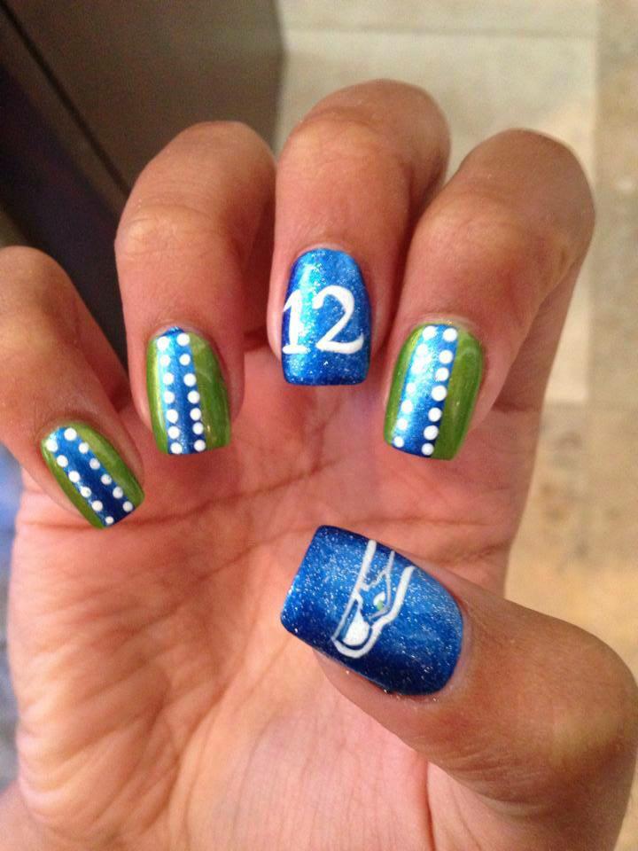 pirqcom's tweet photo. Pirq merchant Landing Nails in Port Orchard, WA is prepping @Seahawks fans for Sunday's game. Ready for another win?! http://t.co/PLPX8taZaP