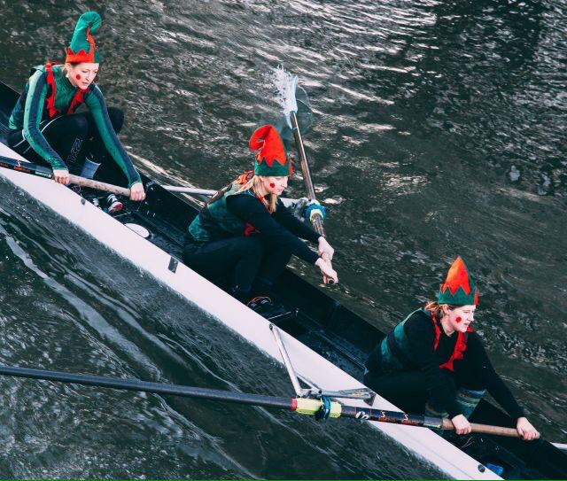 MillerRowing's tweet photo. Making toys for children around the world requires a lot of stamina. #Christmas #Elves #Rowing http://t.co/Yc5xqxdj25