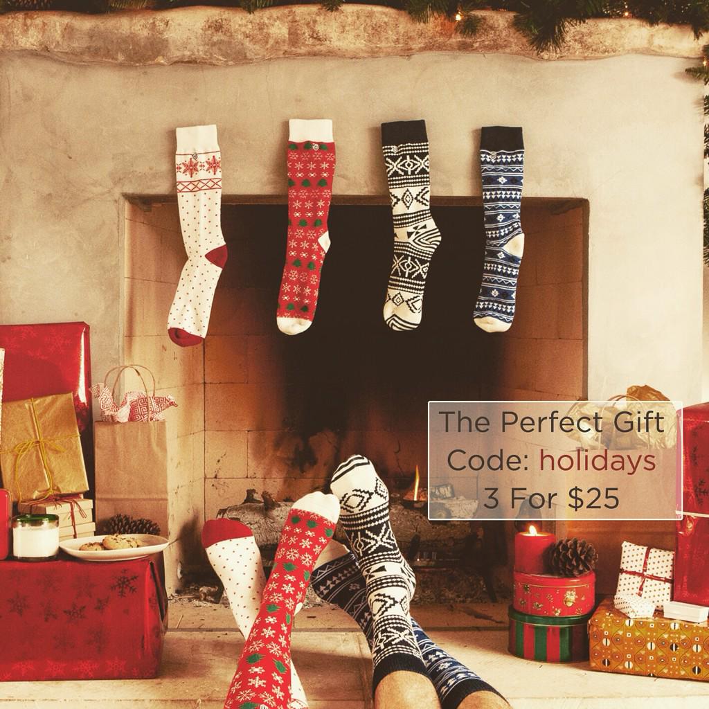 The perfect stocking stuffer from <a href="/GranburyBrand/">Granbury</a>. Order tonight to get it by #Christmas! Happy #holidays. #socks