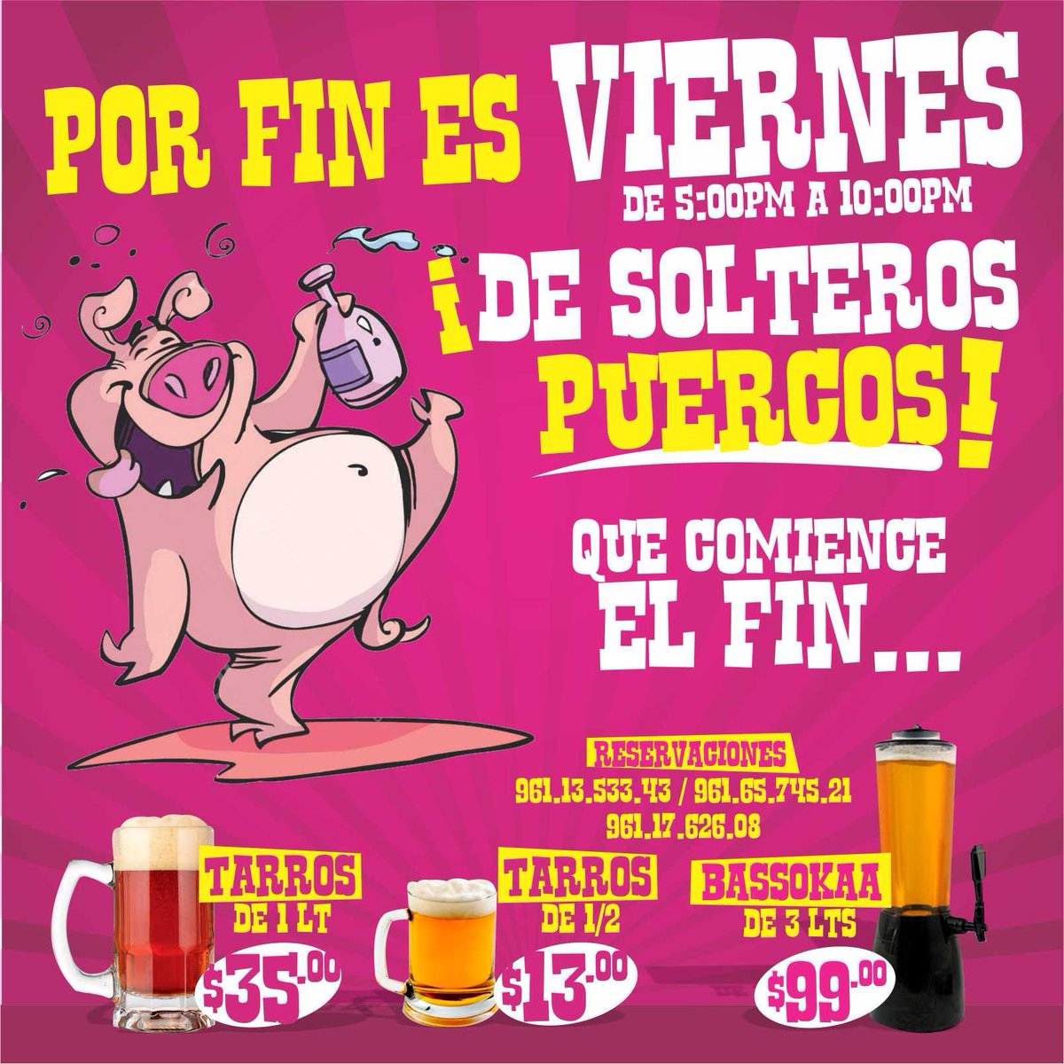 Aquinomasbar's tweet photo. Este viernesito social ven con nosotros a disfrutar de nuestro gran ambiente que tenemos para ti. http://t.co/lrKIm9TW3G