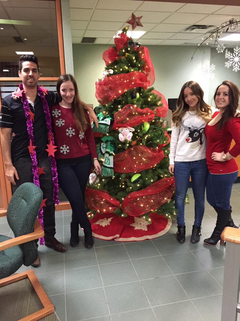 allamanna's tweet photo. #vhillsuglysweaterday at #TD! #br1891🎄🎅 @ChantelleN_TD http://t.co/B6eWmQYY4o