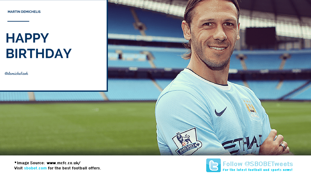 Happy to and defender Martin Demichelis! Remessage to wish a great day. 