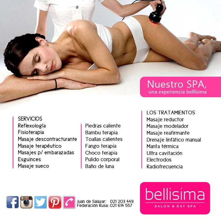Bellisimapy's tweet photo. ¡Te armamos paquetes y tratamientos personalizados de acuerdo a lo que más necesites! #VeranoBellisima http://t.co/HFidhdj0E1