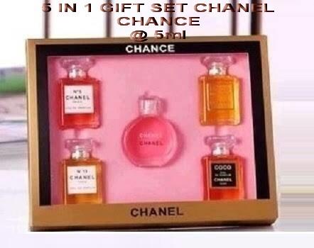 chanel chance gift set