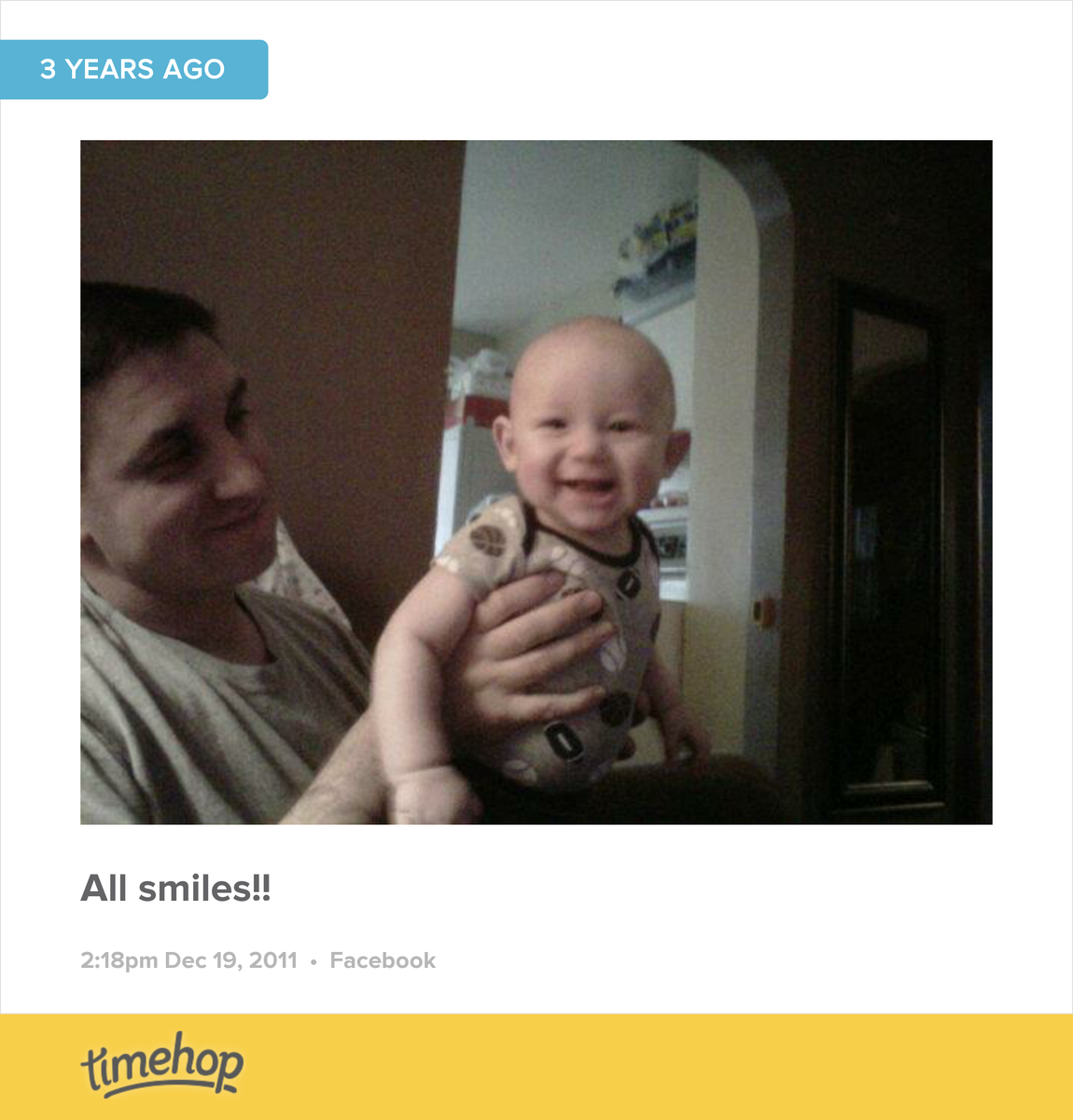 2003Dean's tweet image. Awe!! Love my lil boy!  timehop.com/c/ftp:28547571…