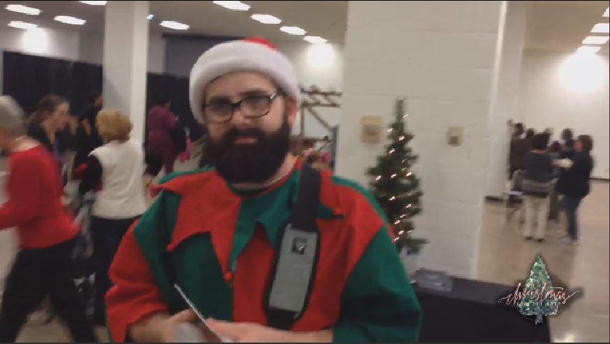 CFTCLive's tweet photo. We found an elf that flew down for the event with his frequent flyer miles #cftc2014 http://t.co/BR4H6kz4Se