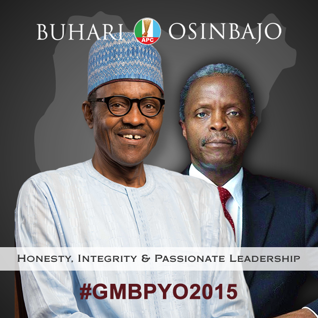 GMBPYO2015's tweet photo. @DAMISPARKLES KF: @buhariosinbajo Failure does not deserve continuity #VoteForChange #GMBPYO2015  #VoteForChange http://t.co/LAYYygddwP