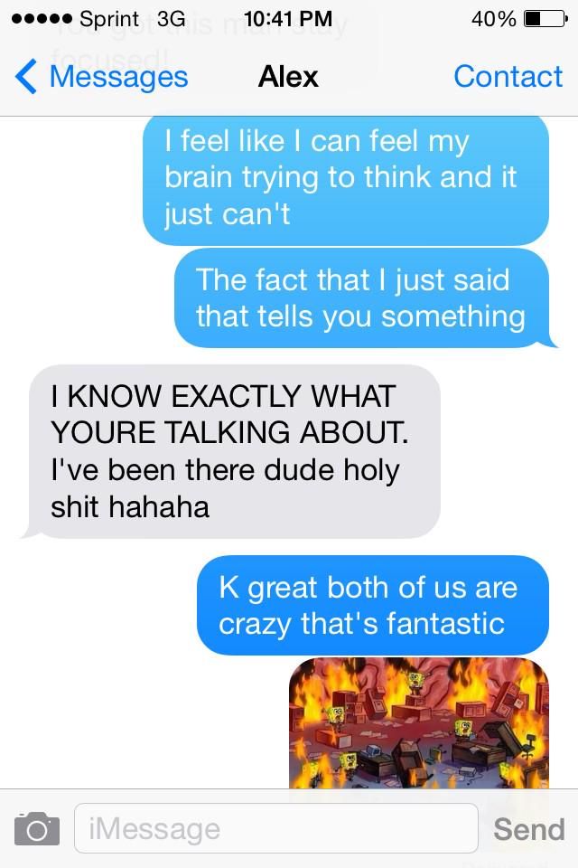 ColleenZirkle's tweet photo. This is what happens when you're studying for your third science final in a three day span @hurrikane_alex http://t.co/mvLwXyxxEZ