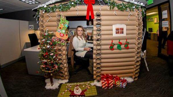 Christmas Decoration Ideas For Office Cubicles