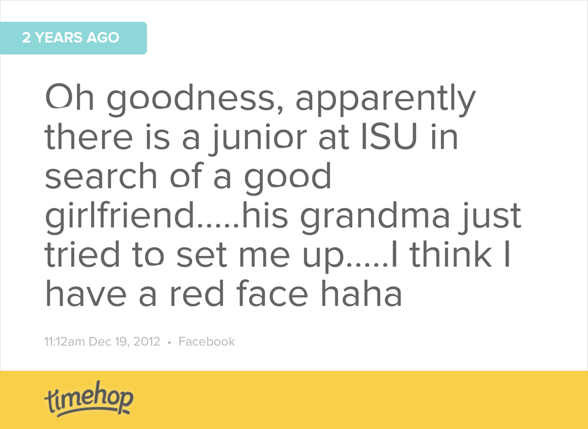 LizSimon18's tweet photo. I remember this lady telling me this...haha never did find him and now I'm the junior http://t.co/aWGPxLrnMT http://t.co/JIPio7m5qu