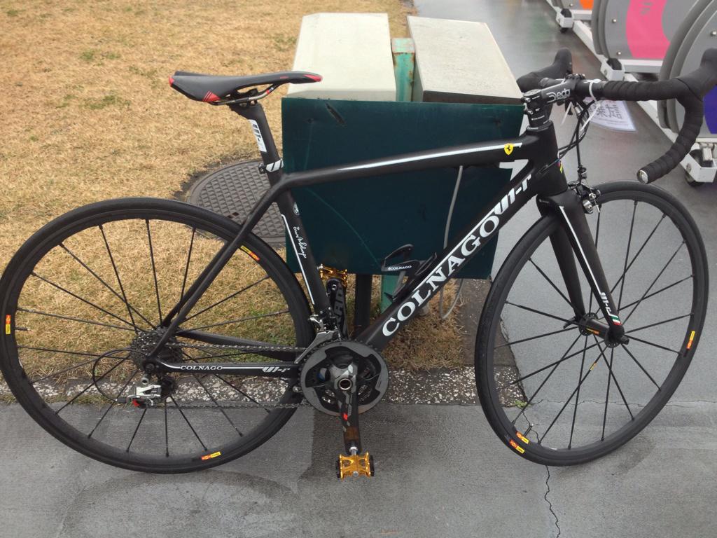 bicycle_loves's tweet photo. 湘南バイシクルフェスにて。
念願のCOLNAGO、試乗！ http://t.co/GZmR96Xj1p