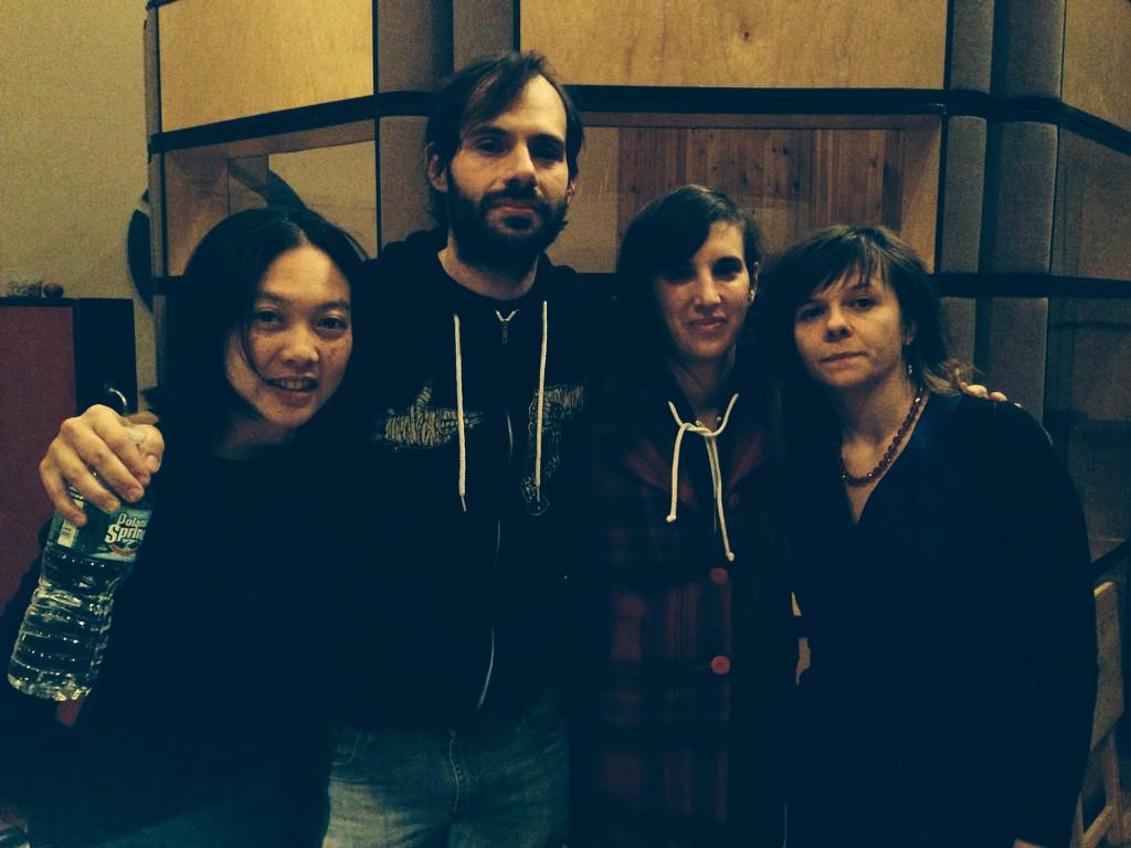 dan weiss drums (@danweissdrum) on Twitter photo Day two done in studio for the new large ensemble . Only 14 hours today
With <a href="/JudithBerkson/">Judith Berkson</a> @lanaismusic Jen Shyu Day two done in studio for the new large ensemble . Only 14 hours today
With <a href="/JudithBerkson/">Judith Berkson</a> @lanaismusic Jen Shyu