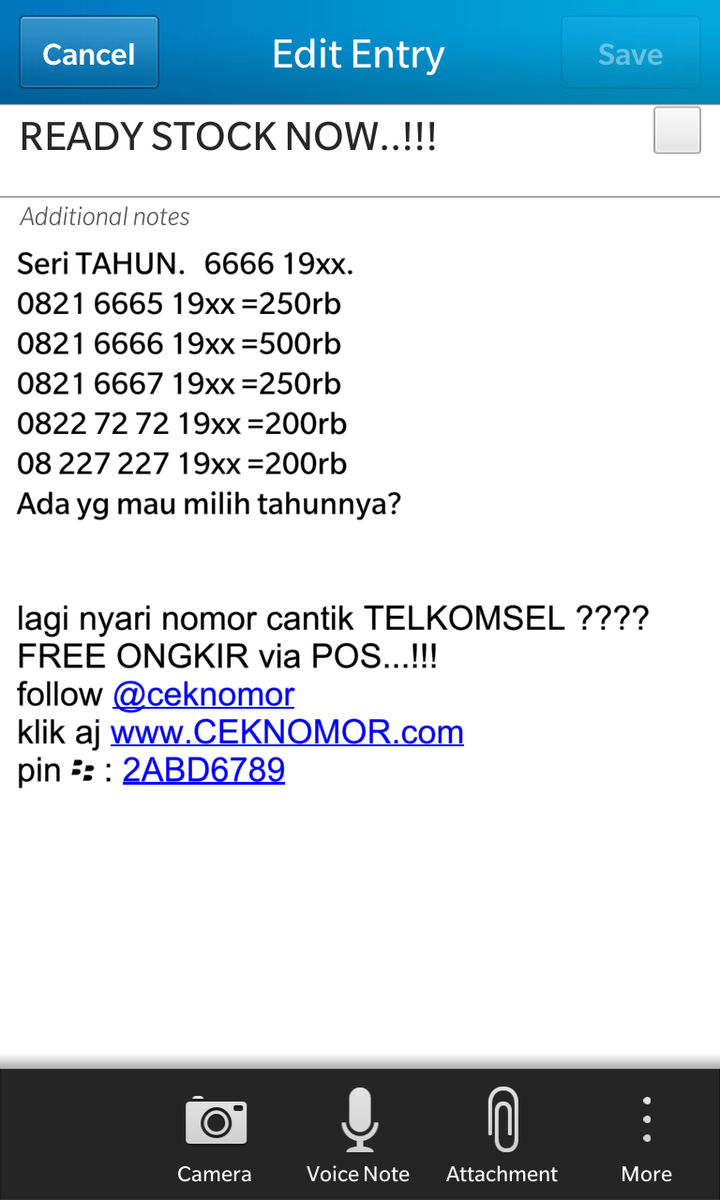 ceknomor's tweet photo. lagi nyari nomor cantik TELKOMSEL ???? follow @ceknomor / klik http://t.co/TcO1R15AmM #NomorCantik pin  : 2ABD6789 http://t.co/dbqIX7BcjU