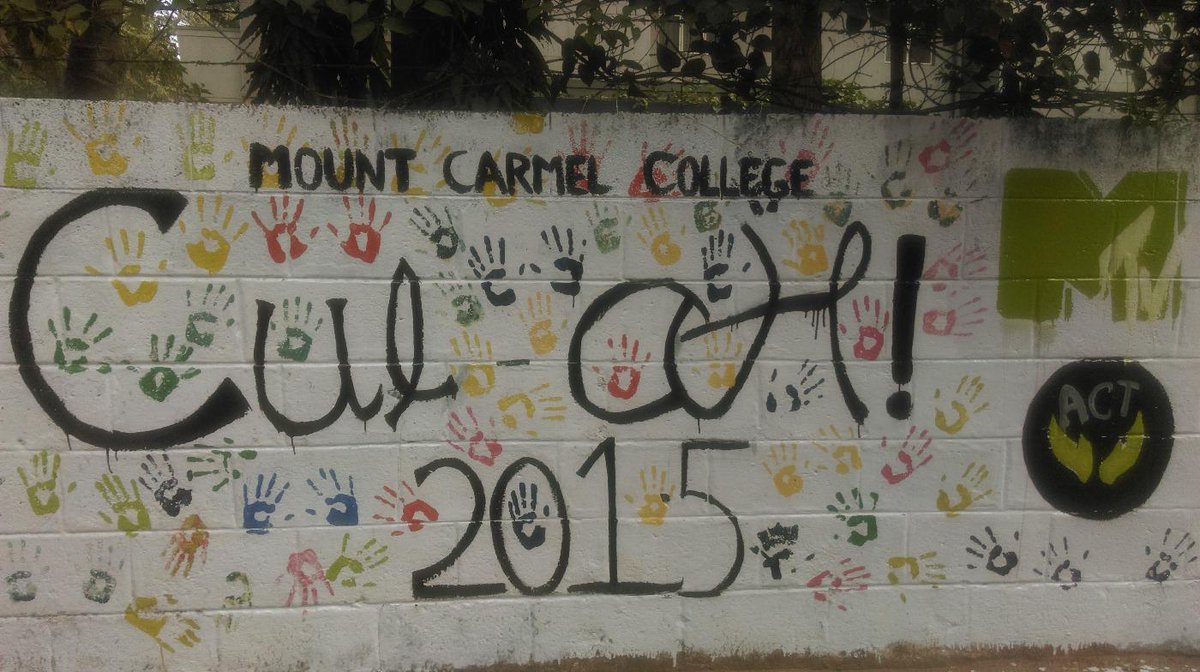 culah2015's tweet photo. Are you ready for #CulAh2015? We are! #CarmelitesCare #MTVAct #JunkyardProject http://t.co/oI0uZGLtA0