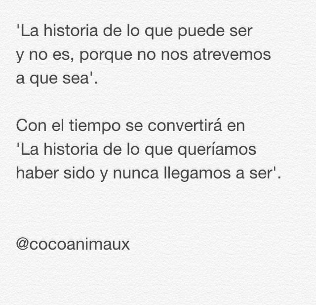 cocoanimaux's tweet photo. A veces, por miedo a llegar lejos
no llegamos a ser felices. 

#cuentoscocos #microcuento http://t.co/ffVP7DogqD