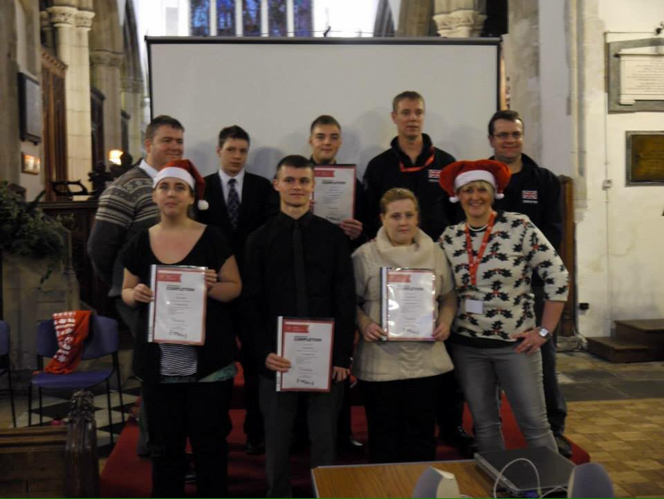PTTeamSalisbury's tweet photo. Team 6 presentation #feelingproud @LearningCurve2 @SarumStThomas @SalisburyCRT @SERVE_ON @PrincesTrust #christmas http://t.co/gzBHXXWebF