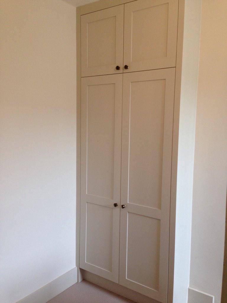 FBCarpentry's tweet image. Little alcove wardrobe