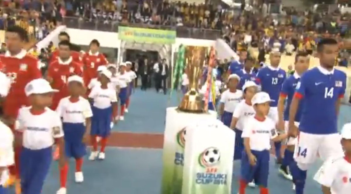 Here come the teams! #AFFSuzukiCup http://t.co/6aFBAcS3qM