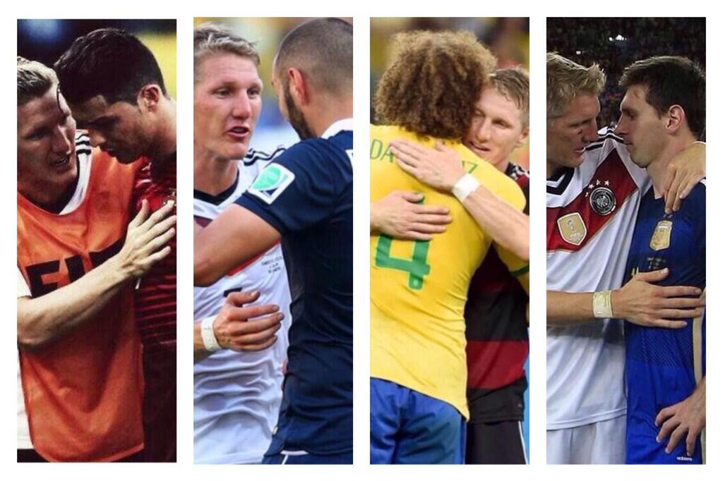 RemarksFootball's tweet photo. Bastian Schweinsteiger is a legend http://t.co/RZFh1dTdUB