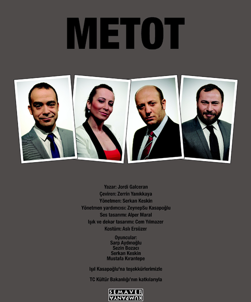 stanbulartevent's tweet photo. Jordi Galceran'ın yazdığı,Serkan Keskin'in yönettiği 'METOT' oyunu bu akşam saat 20.30'da Sahne Pulcherie'de. http://t.co/5t5COXlAH1