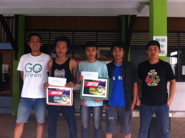 Congratulation!! Pemenang Turnamen Pes 2013 First The Winner Zahid D3 Mesin, Second The Winner Hanafi Dimas D3 Sipil