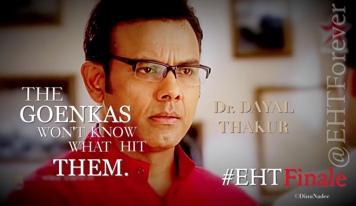 EHTForever's tweet photo. #EHTFinale
The Best father of #EHT show #Dr.DayalThakur
#EHTFamily
@EkHaseenaThi http://t.co/0bJ8cwW72k