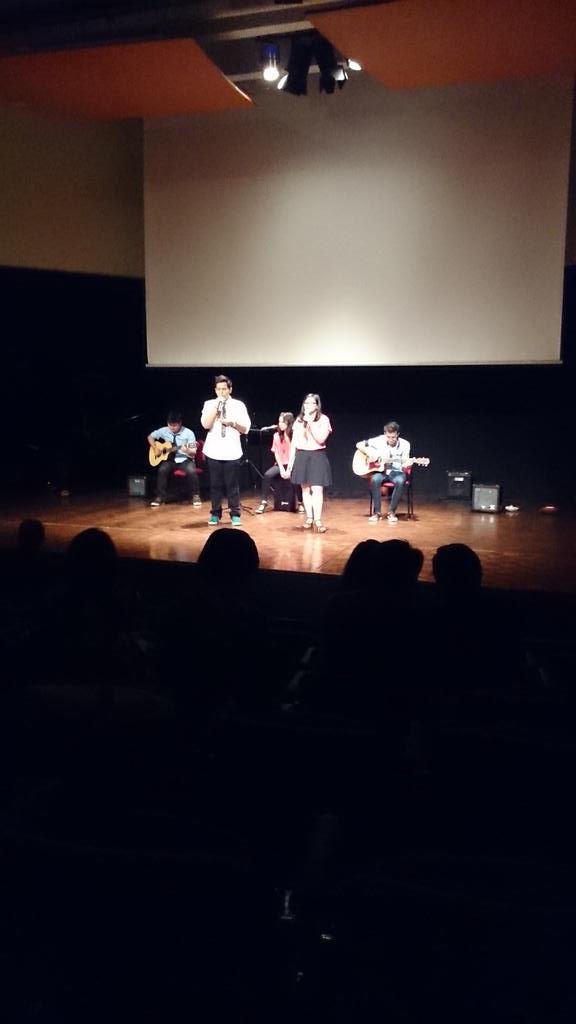 EXPLORE_2014's tweet photo. Penutupan acara @EXPLORE_2014 sesi pertama ditutup dgn sgt indah oleh band Pastel Voice :) Good job! #EXPLORE_2014 http://t.co/I0XFZhwyKN