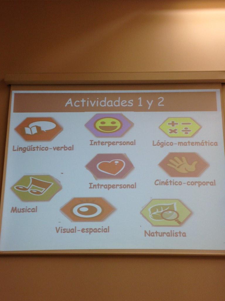 _elemov's tweet photo. No hay simplemente un tipo de inteligencia, sino ¡ocho! #inteligenciamultiple #ELEBCN http://t.co/Ib4o6ulcbf