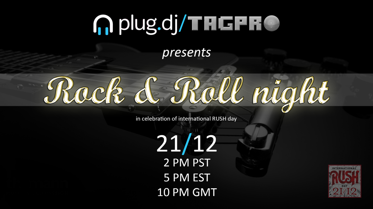 annayzing's tweet photo. @plugdj @rushtheband @TheKoalaBeast In celebration of RUSH day: Rock&amp;Roll night tomorrow @ https://t.co/ultDG2ntUp :D http://t.co/UUdtyrBASq