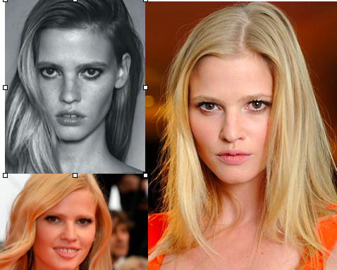 Happy Birthday to model Lara Stone, who never has a hair out of place. Love her blonde tones? Our stylists can help. 