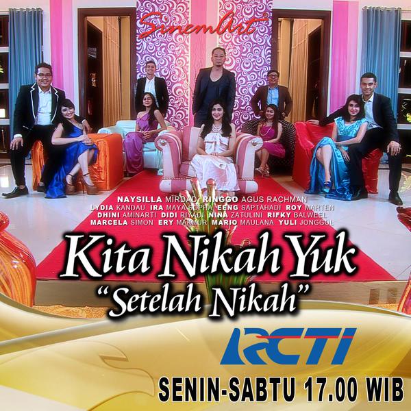 NinZatSBY's tweet photo. Tonton terus #KitaNikahYukSetelahNikah Senin s/d Sabtu pukul 5 sore di RCTI. Karna ada Pinky mumu @NinaZatulini http://t.co/agGLaVQWm2